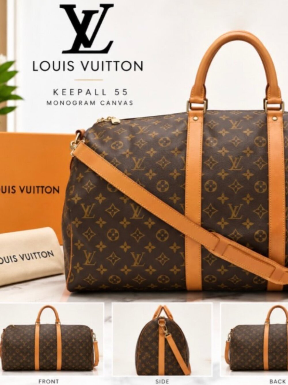 Louis Vuitton KEEPALL 55